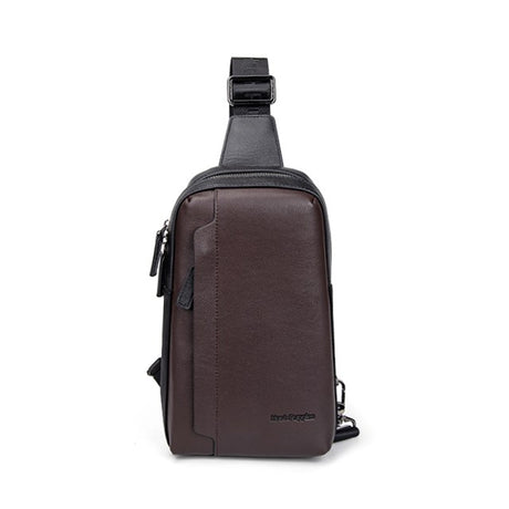 Hush Puppies Tas Pria Kim Chest Bag In Chocolate