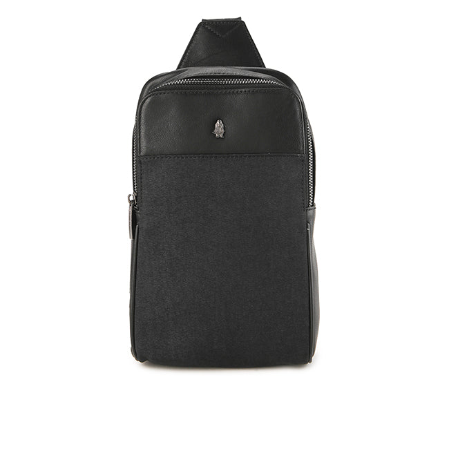 Hush Puppies Tas Pria Kristo Chest Bag In Black