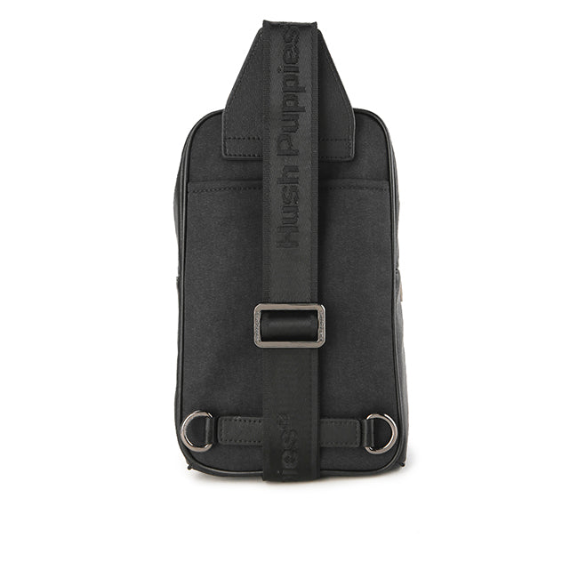 Hush Puppies Tas Pria Kristo Chest Bag In Black