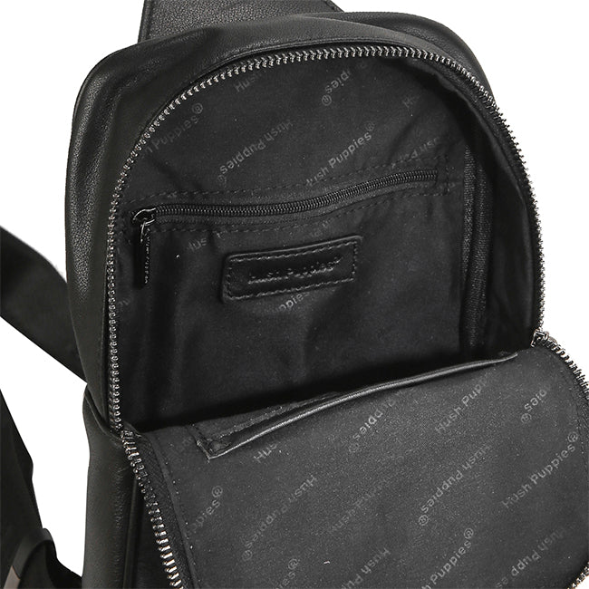 Hush Puppies Tas Pria Kristo Chest Bag In Black
