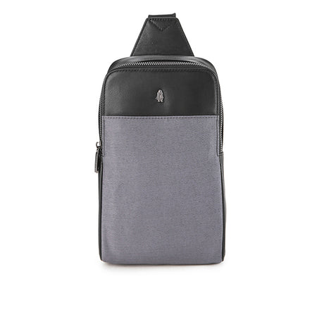 Hush Puppies Tas Pria Kristo Chest Bag In Grey