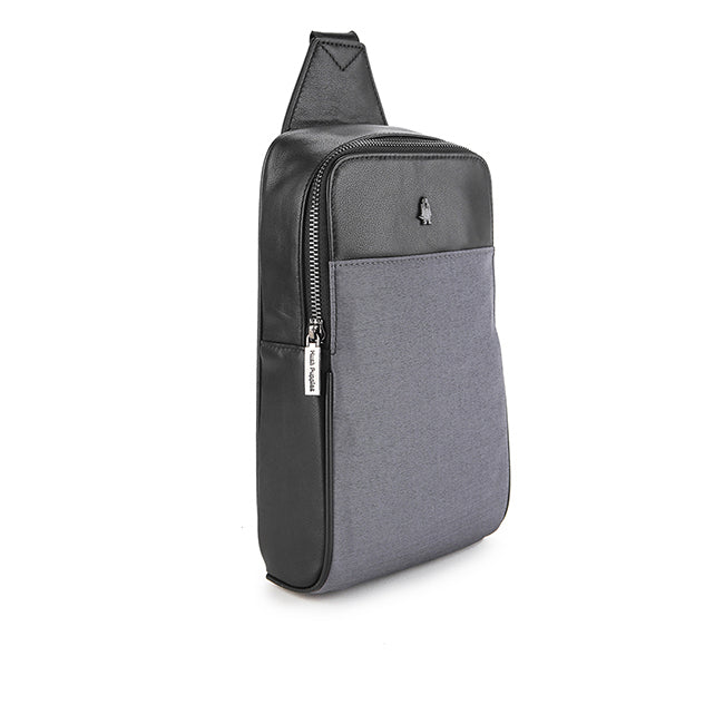 Hush Puppies Tas Pria Kristo Chest Bag In Grey