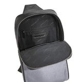Hush Puppies Tas Pria Kristo Chest Bag In Grey