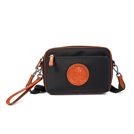 Hush Puppies Tas Pria Leon Clutch/Messenger Bag In Black