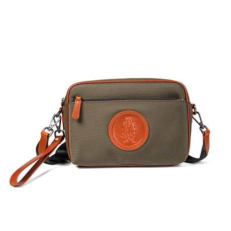 Hush Puppies Tas Pria Leon Clutch/Messenger Bag In Khaki