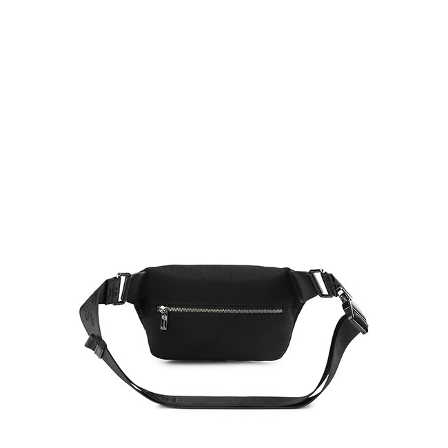 Hush Puppies Men Leslie Waist Bag In Black