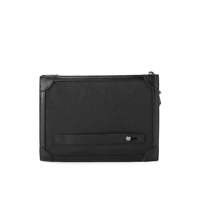 Hush Puppies Tas Pria Manrico Clutch/Messenger Bag In Black