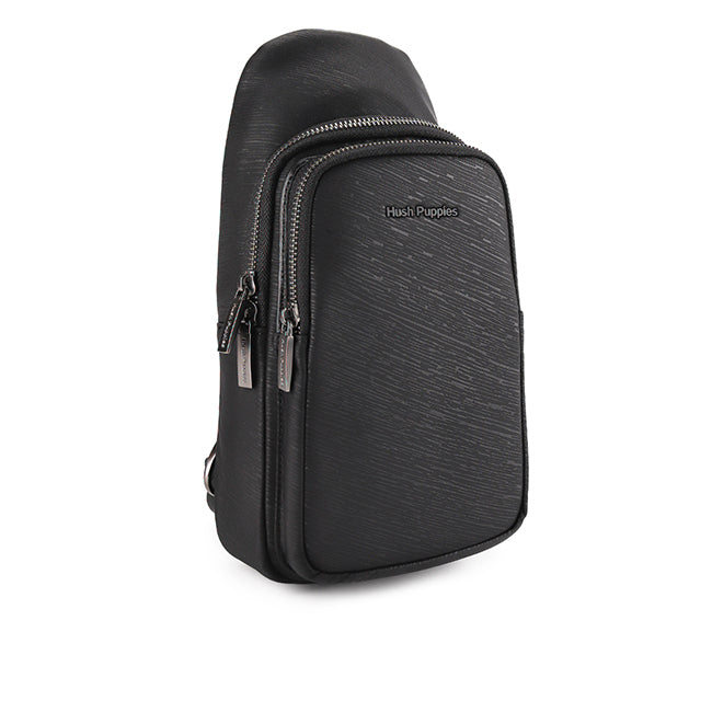 Merric Chest Bag In Black