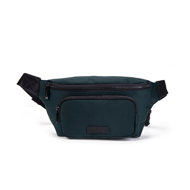 Hush Puppies Pria Morris Waist Bag In Dark Green
