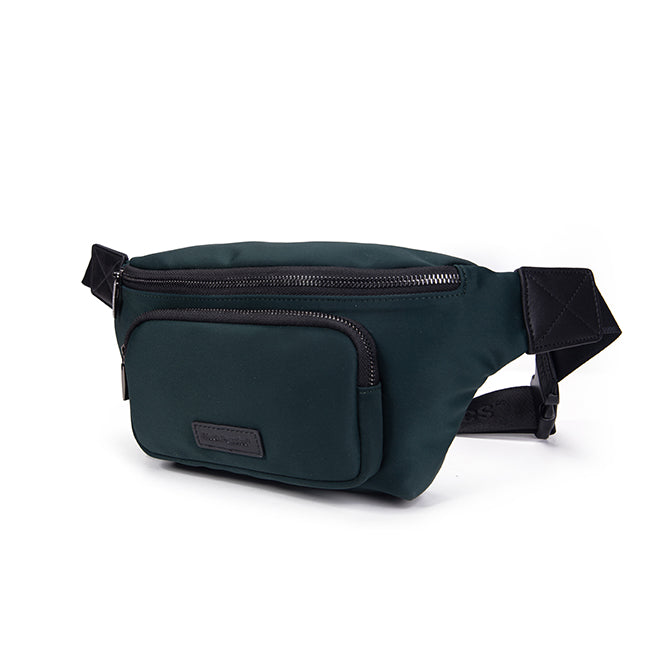Hush Puppies Pria Morris Waist Bag In Dark Green