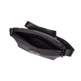 Hush Puppies Pria Mance Messenger Bag In Black
