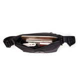 Hush Puppies Pria Mance Messenger Bag In Black