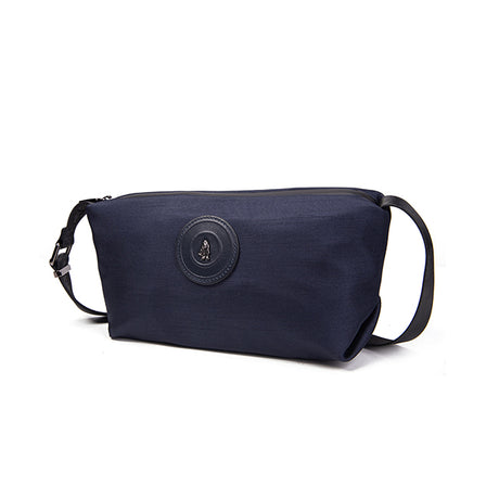 Hush Puppies Pria Mance Messenger Bag In Navy
