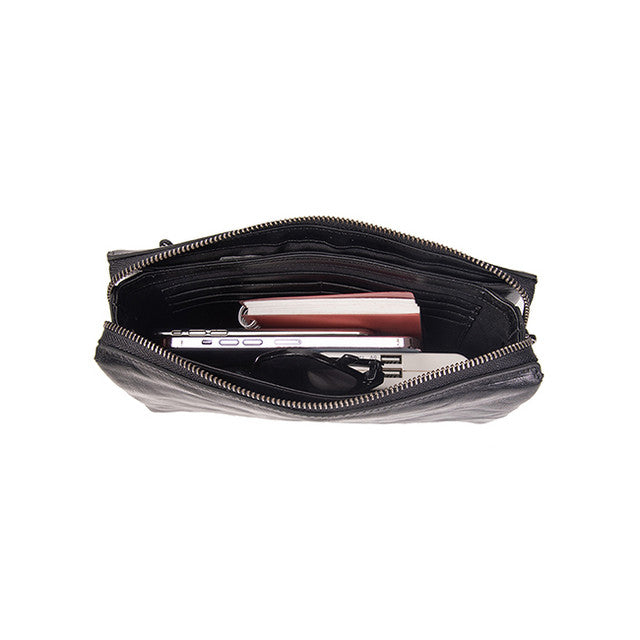 Hush Puppies Tas Pria Raiden Clutch In Black