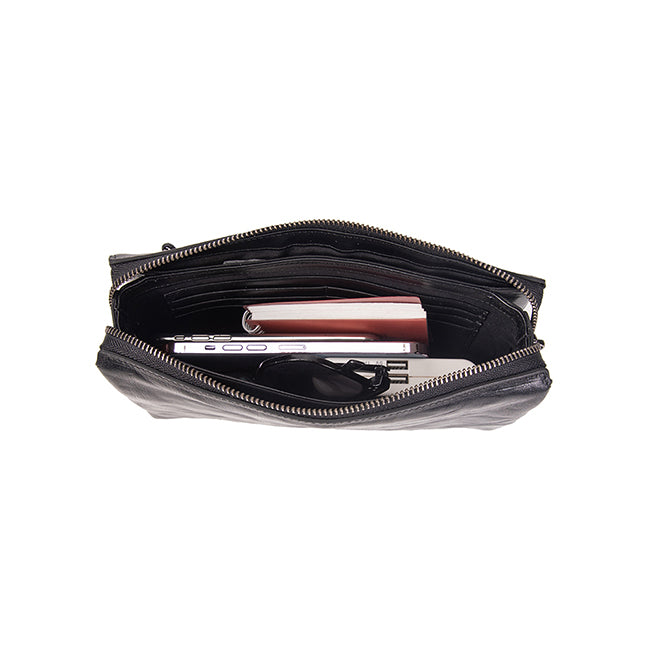 Hush Puppies Tas Pria Raiden Clutch In Black