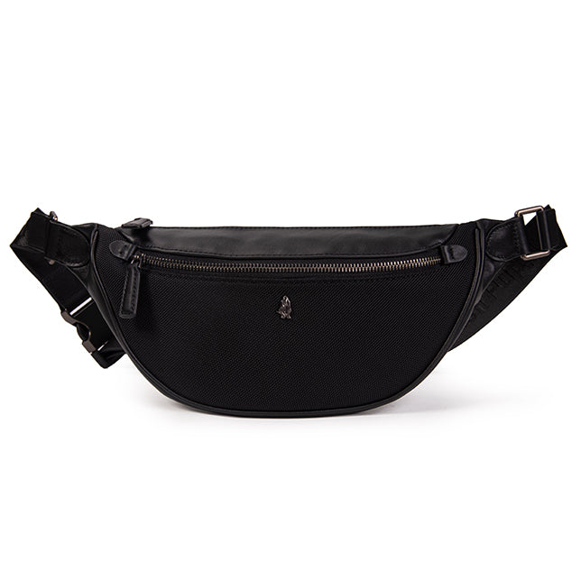 Hush Puppies Tas Pria Philito Waist Bag In Black