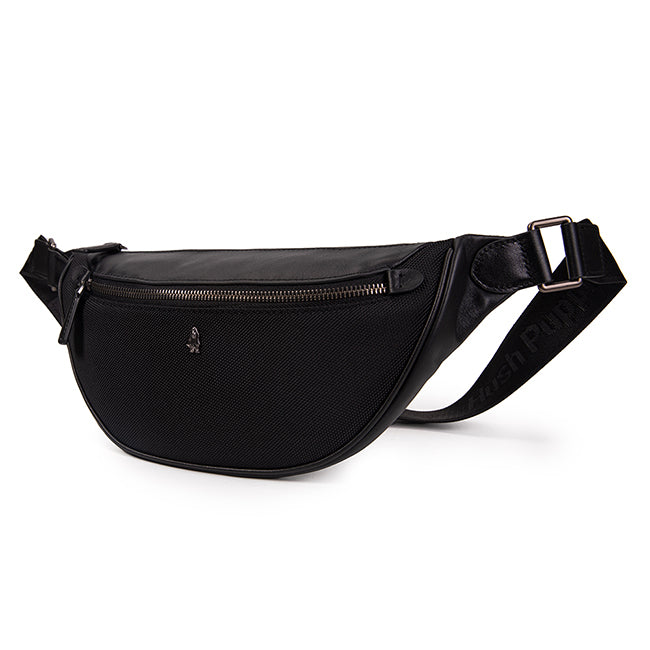 Hush Puppies Tas Pria Philito Waist Bag In Black