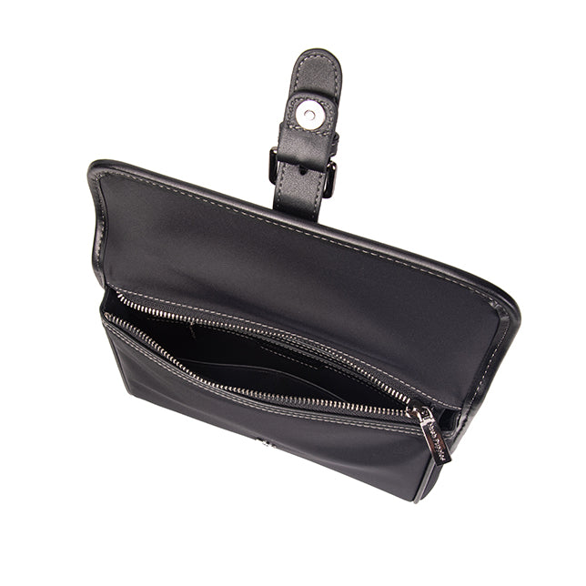Hush Puppies Tas Pria Pino Clutch / Messenger Bag In Black