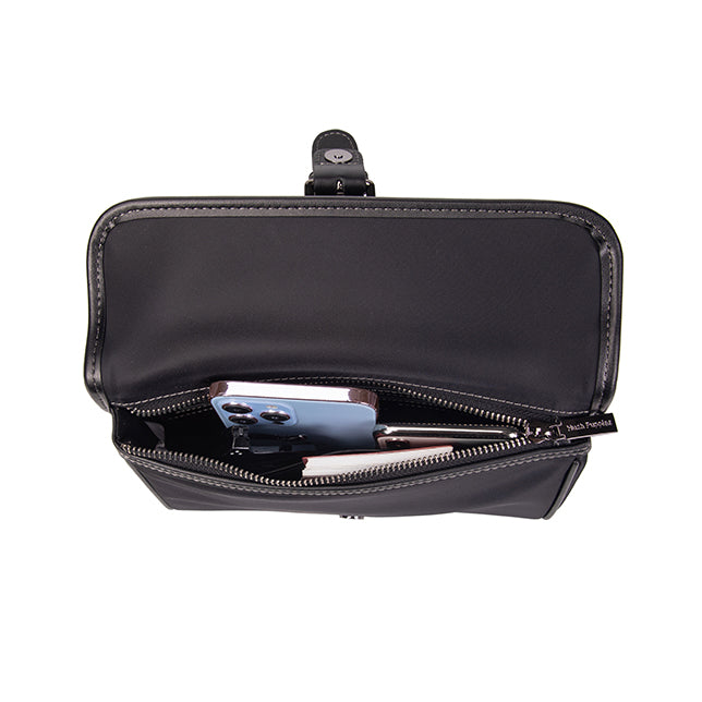Hush Puppies Tas Pria Pino Clutch / Messenger Bag In Black