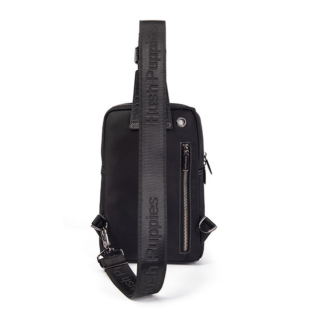Hush Puppies Tas Pria Pino Chest Bag In Black