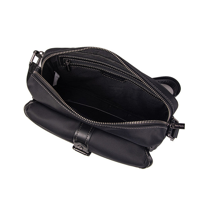 Hush Puppies Tas Pria Pino Messenger Bag In Black