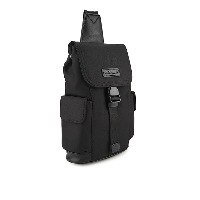 Hush Puppies Tas Pria Owen Chest Bag In Black