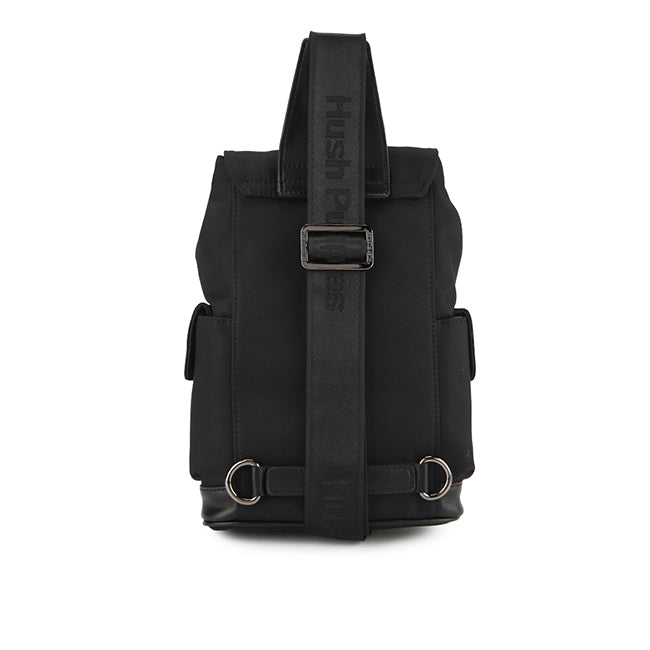 Hush Puppies Tas Pria Owen Chest Bag In Black