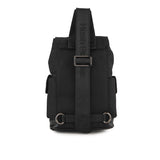 Hush Puppies Tas Pria Owen Chest Bag In Black