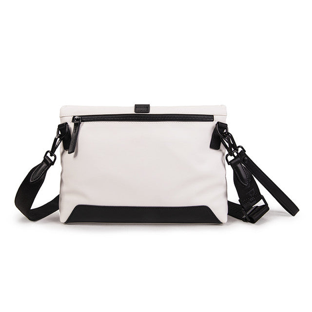 Hush Puppies Tas Pria Qiunton Clutch / Messenger Bag In White