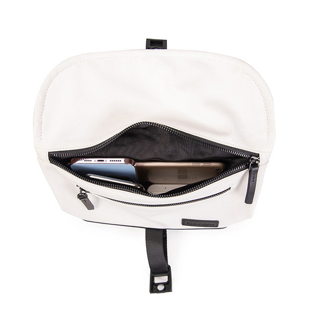 Hush Puppies Tas Pria Qiunton Clutch / Messenger Bag In White