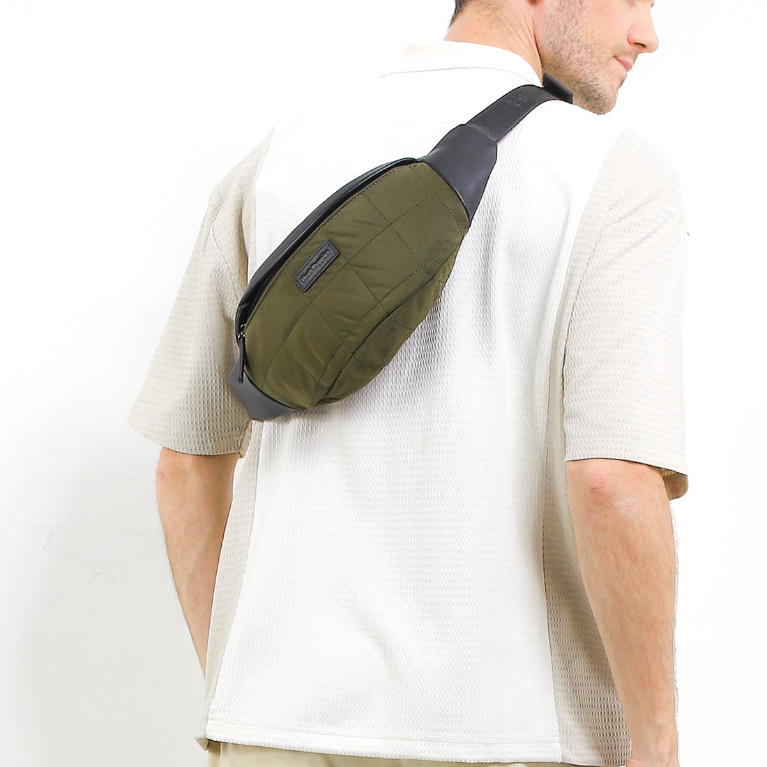 Hush Puppies Tas Pria Thomas Waist Bag In Green