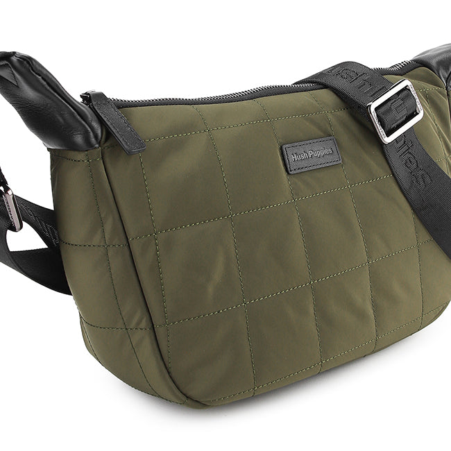 Hush Puppies Men Bags Thomas Messenger Bag In Green