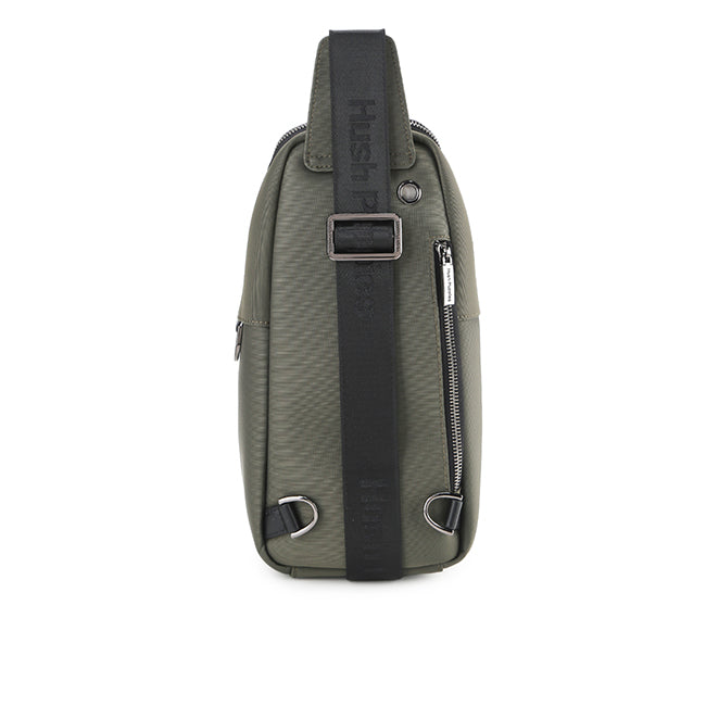 Hush Puppies Tas Pria Timothy Chest Bag In Khaki