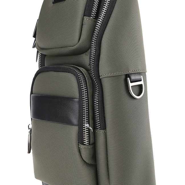 Hush Puppies Tas Pria Timothy Chest Bag In Khaki