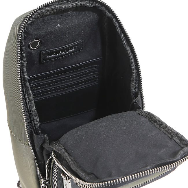 Hush Puppies Tas Pria Timothy Chest Bag In Khaki