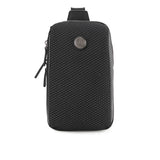 Hush Puppies Men Telford Chest Bag In Black
