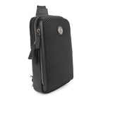 Hush Puppies Men Telford Chest Bag In Black