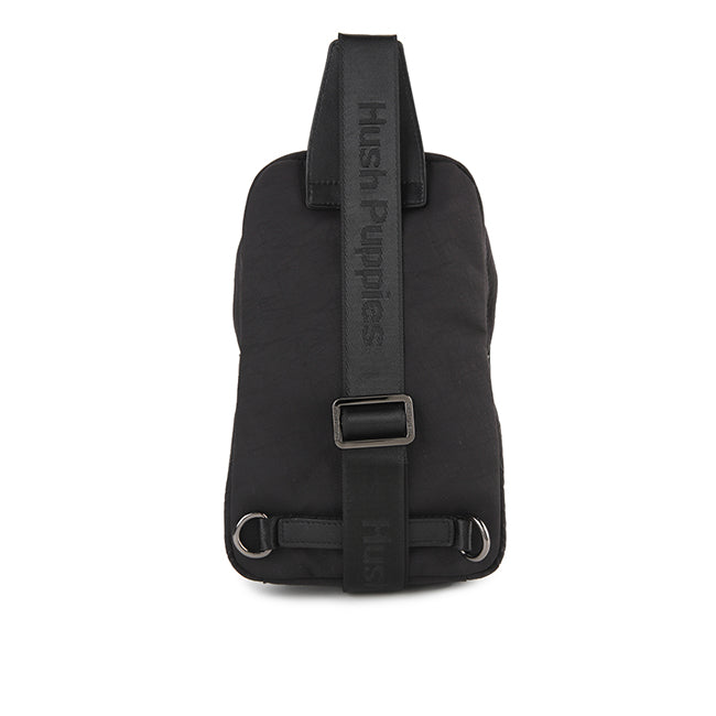 Hush Puppies Men Tiamo Chest Bag In Black