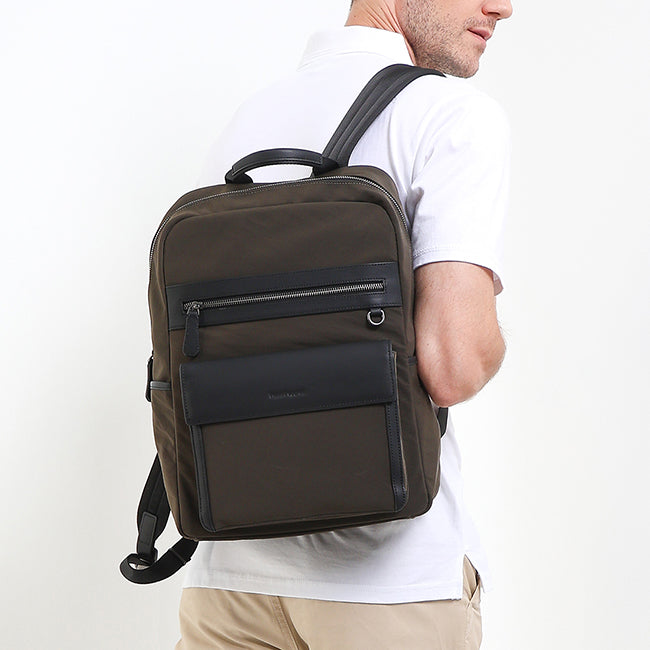 Hush Puppies Pria William Backpack In Khaki