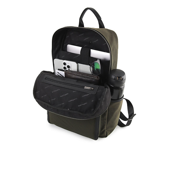 Hush Puppies Pria William Backpack In Khaki