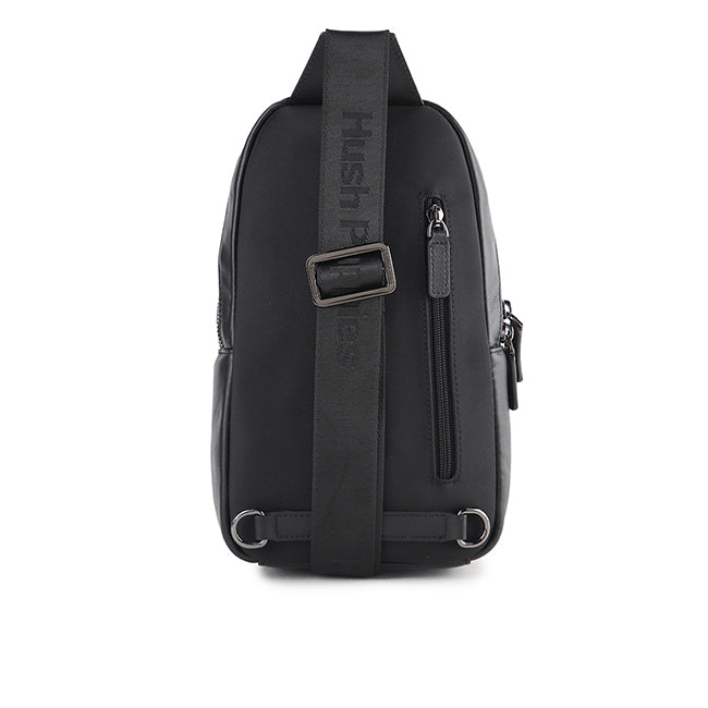 Hush Puppies Men Stanford Chest Bag In Black