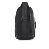 Hush Puppies Men Stanford Chest Bag In Black