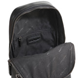 Hush Puppies Men Stanford Chest Bag In Black