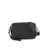 Hush Puppies Men Stanford Clutch/Msg Bag In Black