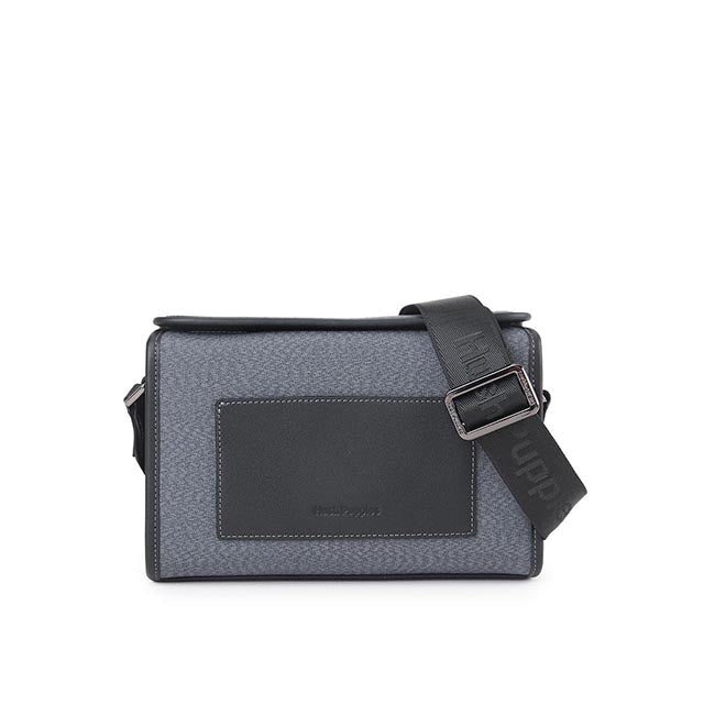 Hush Puppies Men Sanjiro Messenger Bag In Grey