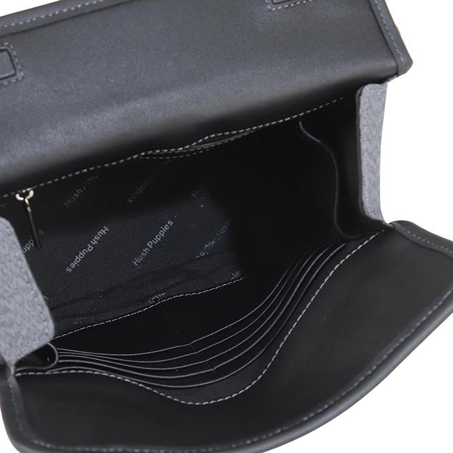 Hush Puppies Men Sanjiro Messenger Bag In Grey