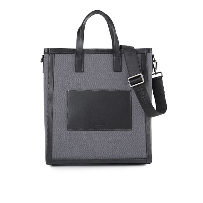 Hush Puppies Men Sanjiro Tote Bag In Grey