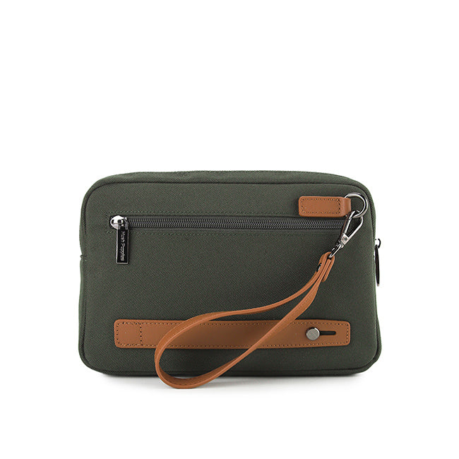 Treasure Clutch In Khaki
