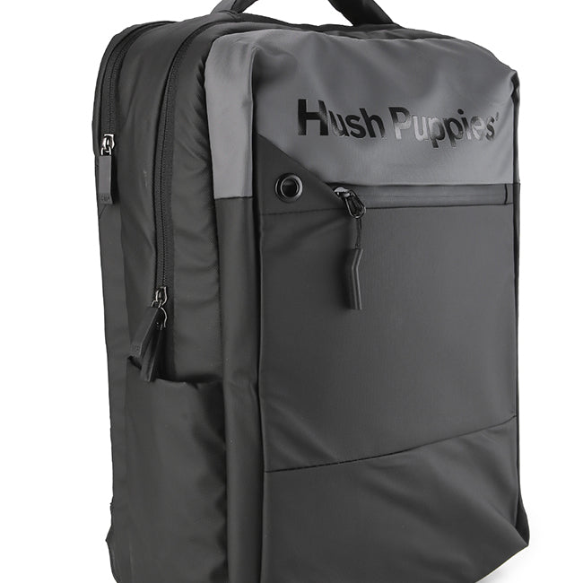 Hush Puppies Tas Pria Kingsley Backpack In Black