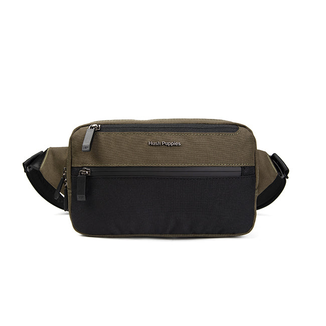 Hush Puppies Tas Pria Lash Waist Bag In Khaki